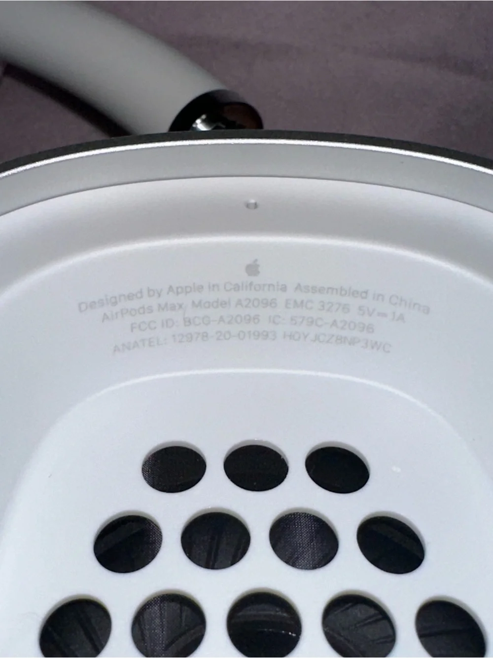 Apple AirPods Max – Silver Over-Ear Wireless Headphones with Case
